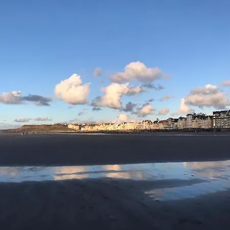 Studio Le P'Tit Wims A 350 M De La Plage Wimereux Exterior foto